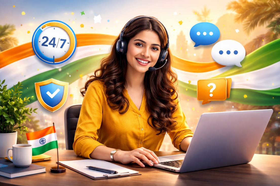 Jeetwin ऑनलाइन सहायता अनुभाग का स्क्रीनशॉट